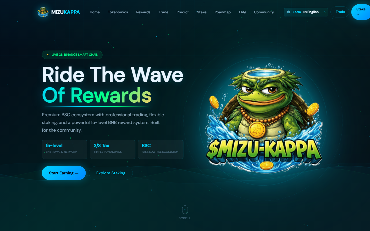 MIZU-KAPPA | BSC Rewards Ecosystem